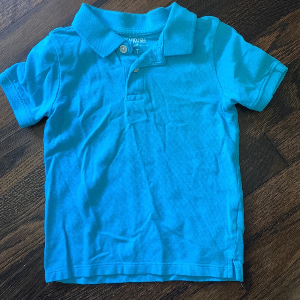 Oshkosh - Blue polo